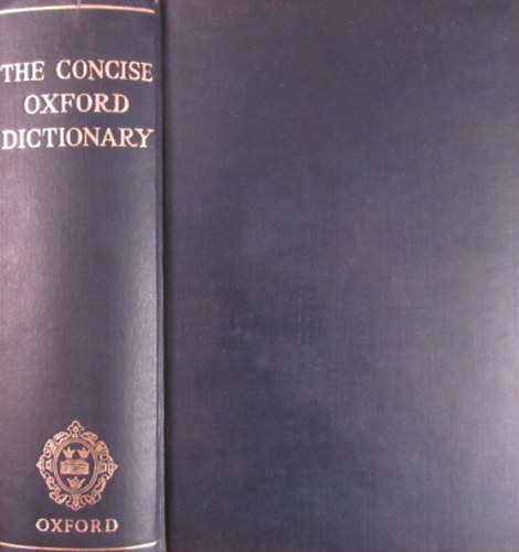 E. McIntosh - The Concise Oxford Dictionary of Current English