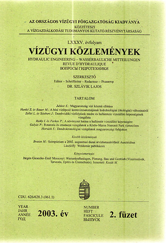 Vzgyi Kzlemnyek 2003/2.