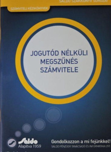 Dr. Nagy Gbor - Jogutd nlkli megszns szmvitele