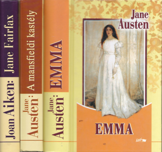 Joan Aiken Jane Austen - 3 db. regny (Emma + A mansfieldi kastly + Jane Fairfax)