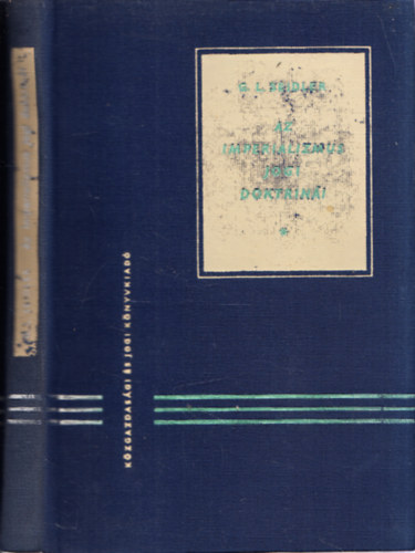 Grzegorz Leopold Seidler - Az imperializmus jogi doktrin�i