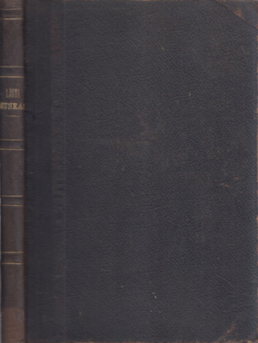 Listi L�szl� - Listi munk�i I. (Ujabb Nemzeti K�nyvt�r - M�sodik folyam)