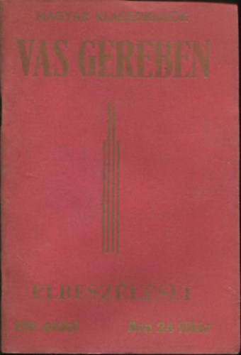 ber Jnos - Vas Gereben elbeszlsei