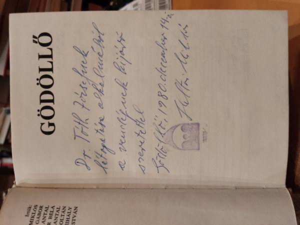 D�k�n Antal  (szerk.) - G�d�ll�