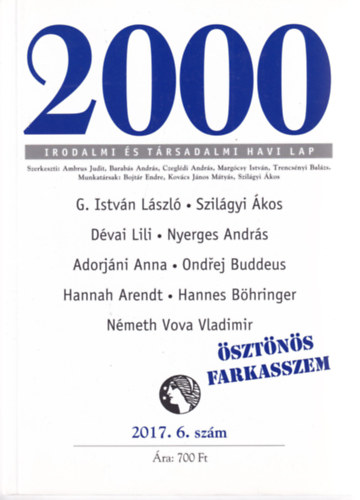 2000 Irodalmi s Trsadalmi Havi Lap - 2017. 6. szm
