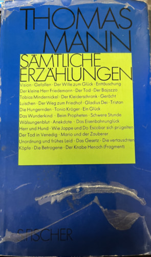 Thomas Mann - Samtliche Erzahlungen