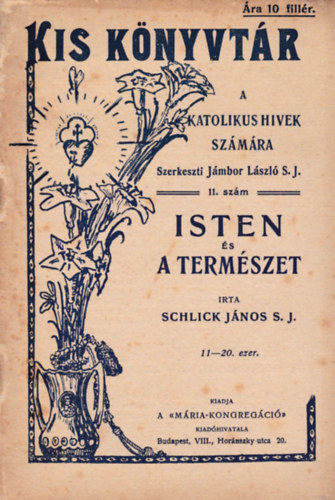 Schlick J�nos - Isten �s a term�szet