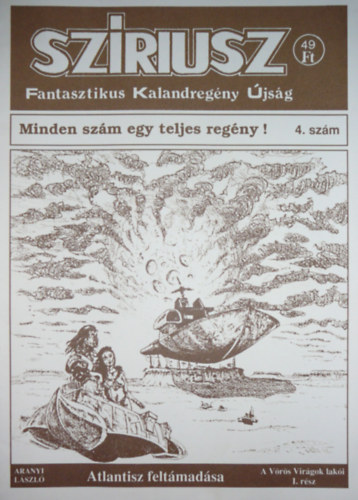 Dr. Horváth Sándor (szerk.) - Szíriusz 4. szám