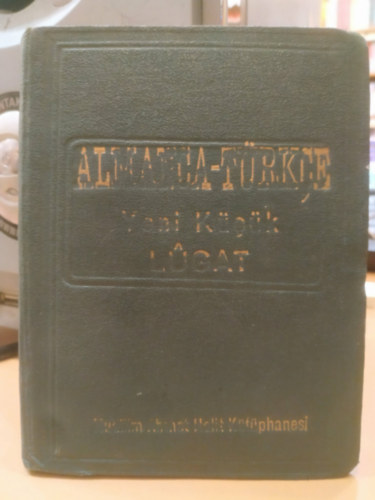 Mehmet Ali Ekrem - Almancadan - Türkceye 15.000 kelimeli - Yeni kücük Lúgat