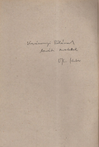 V. Kovács Sándor - Egy magyar humanista a mohácsi vész korában ( Kálnai Imre ) - Különlenyomat - Dedikált