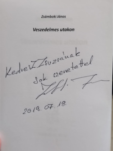 Zsmboki Jnos - Veszedelmes utakon
