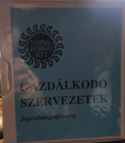 Gazdlkod szervezetek - Jogszablygyjtemny