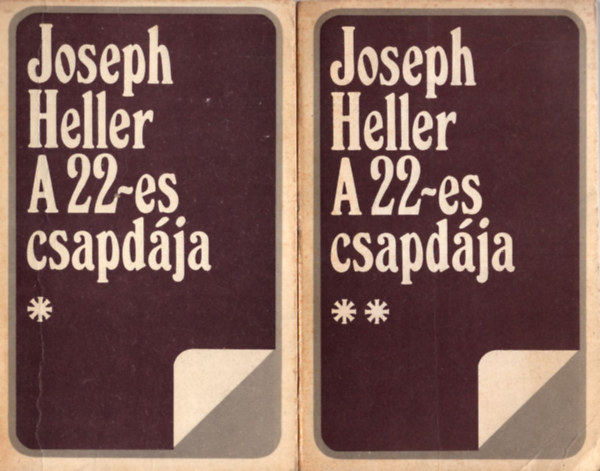Joseph Heller - A 22-es csapdja I-II.