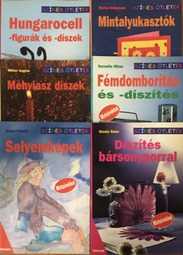 Sz�nes �tletek k�nyvcsomag (6 db)