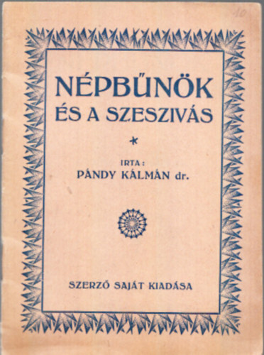 P�ndy K�lm�n - N�pb�n�k �s a szesziv�s