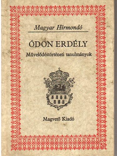 Magvet Knyvkiad - don Erdly I-II. (magyar hrmond)
