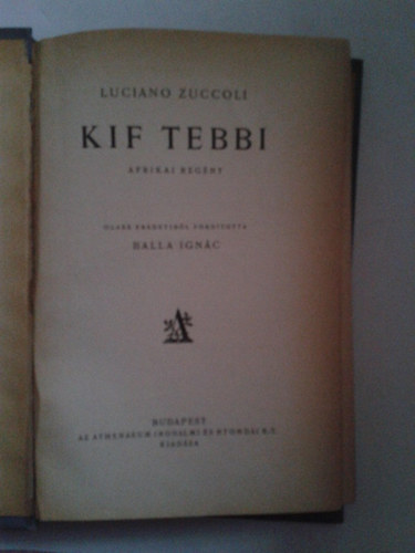 Luciano Zuccoli - Kif Tebbi