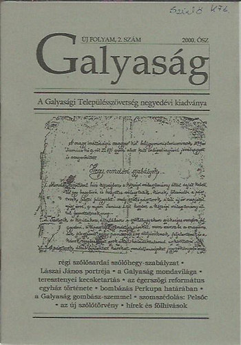 Galyasg - 2000. sz