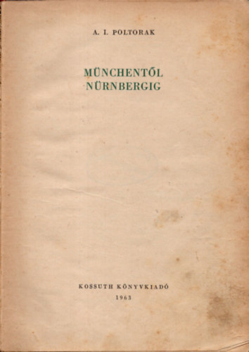A.I. Poltorak - Mnchentl Nrnbergig