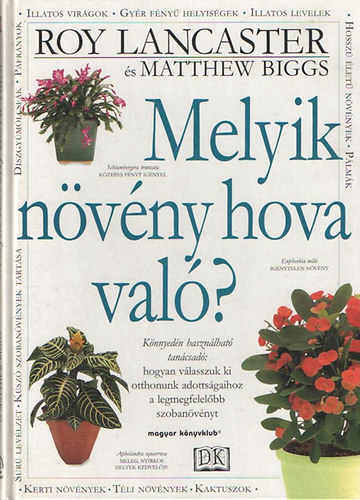Roy Lancester-Matthew Biggs - Melyik növény hova való?
