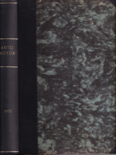 Autó-motor magazin 1972 (teljes évfolyam).