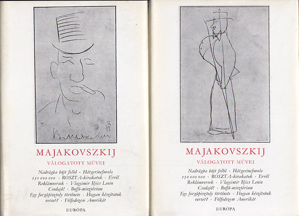 Majakovszkij - Majakovszkij v�logatott m�vei I-II.