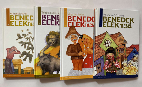 Benedek  Elek - 5 DB BENEDEK ELEK KTET A "BENEDEK ELEK MESI" SOROZATBL:1.	A TIZENKT VARJ (10.) 2.	AZ ARANYSZR BRNY (3.) 3.	TBBET SSZEL, MINT ERVEL! (8.) 4.	VILGSZP ILONKA (7.) 5. A CSILLAGSZEM JUHSZ  (18.)