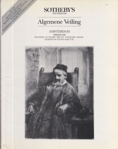 Sotheby's - Algemene Veiling (Amsterdam 26 Maart 1990)