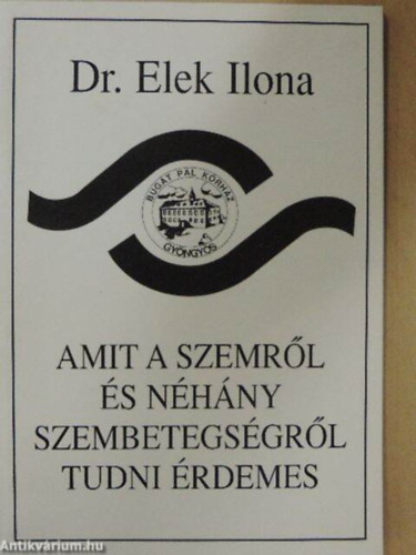 Amit a szemr�l �s n�h�ny szembetegs�gr�l tudni �rdemes