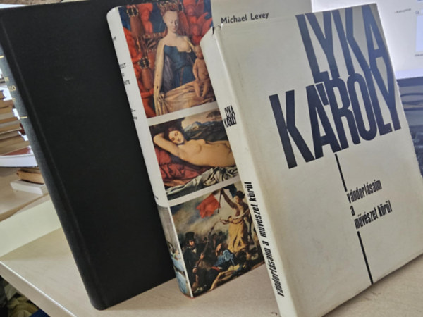 M. Levey, Lyka Kroly Charles de Tolnay - 3db mvszeti ktet, KNYVMENT AJNLAT: Michelangelo- M s vilgkp+ A festszet rvid trtnete+ Vndorlsaim a mvszet krl
