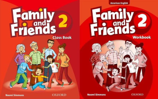 Naomi Simmons - Family and Friends 2. Class Book + Multirom + Workbook
