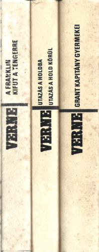 Jules Verne - Grant kapitny gyermekei + A prmvadszok + A Franklin kifut a tengerre (3 ktet)