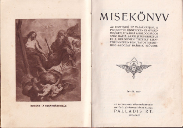 Dr. Nicolaus Tttssy - Miseknyv--Az esztend 52 vasrnapjn,