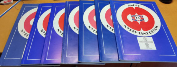 Budai nyelvstúdió - 7 db Angol nyelvtanfolyam, szórványszámok