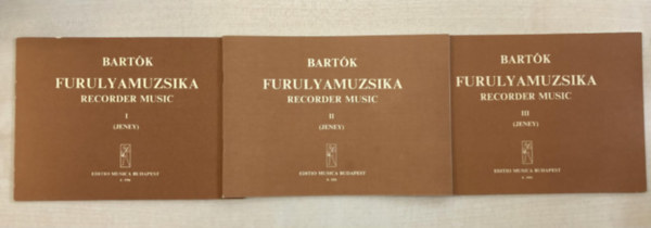 Bart�k B�la - FURULYAMUZSIKA I-III.