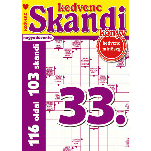 Kedvenc Skandi Knyv 33.