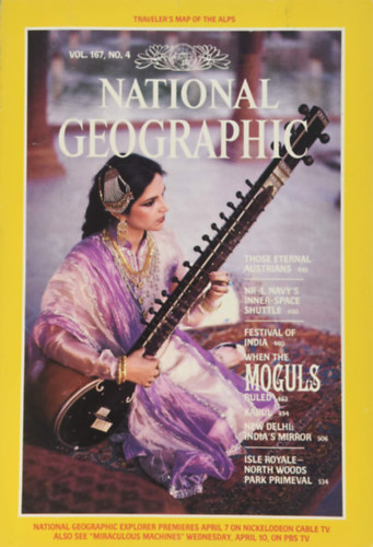 National Geographic - April 1985. (Vol. 167, No. 4)