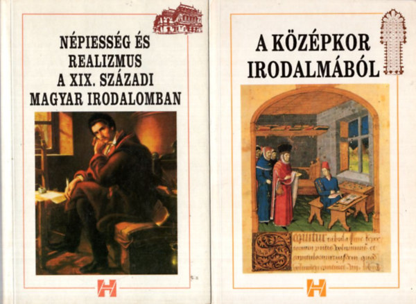 Gaszner Tibor  (szerk.), Kelemen Hajna (szerk.) Sk Eszter (szerk.) - 3 db irodalomtrtneti tanulmnyok: A kzpkor irodalmbl, Npiessg s realizmus a XIX. szzadi magyar irodalomban, Felvilgosods s romantika a magyar irodalomban