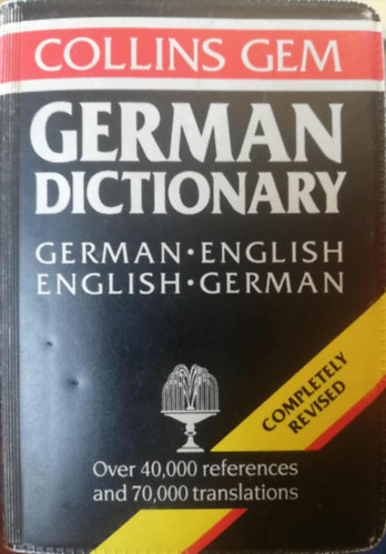 Collins Gem German  Dictionary - german-english, english-german (mini sztr)