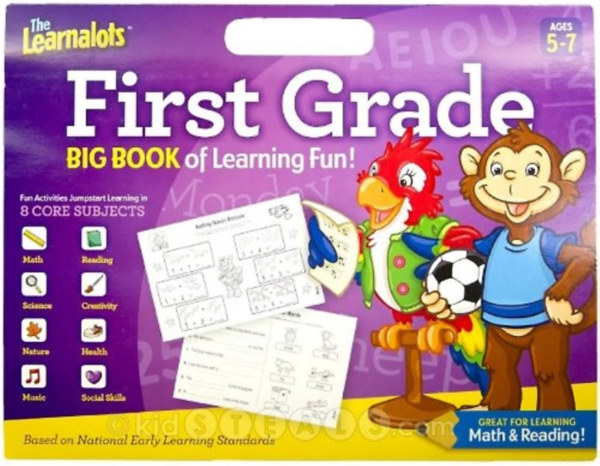 Angol nyelvknyv Learnalot Floorpad - First Grade Paperback