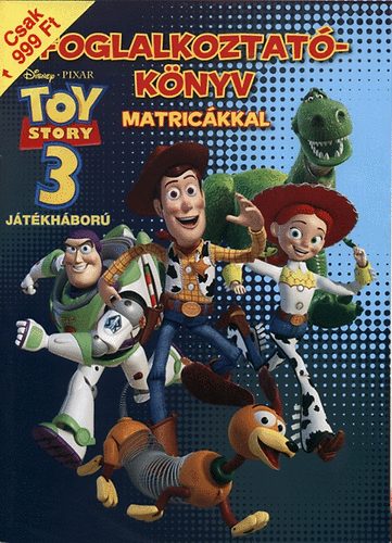 Toy Story 3. - Játékháború - Foglalkoztatókönyv matricákkal