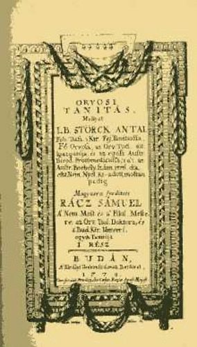 Störck Antal - Orvosi tanítás