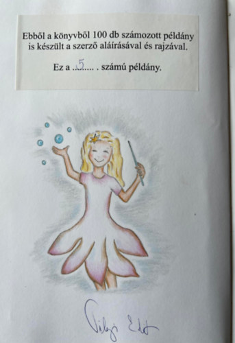 Tihanyi Edit - Varzsvilg - alrt, szmozott, egyedi rajzzal - Spiritulis gyerekknyv Felntt gyermekeknek is - Gunagriha ajnlsval