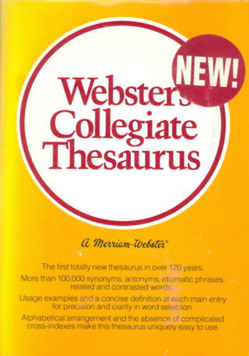 Webster's Collegiate Thesaurus