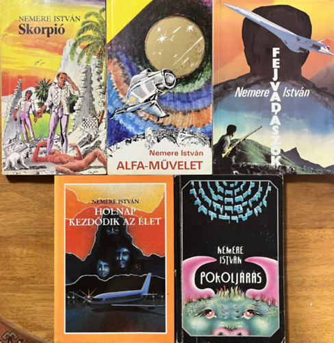 Nemere István - Nemere István könyvcsomag 5 kötet