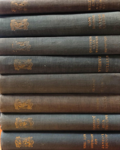 Heged�s L�r�nt, Margaret Goldsmith, Alma Wittlin, Emil Ludwig, Guy de Pourtal�s, V. Sackville-West Jules Sauerwein - 8 db t�rt�nelmi �letrajzi reg�ny