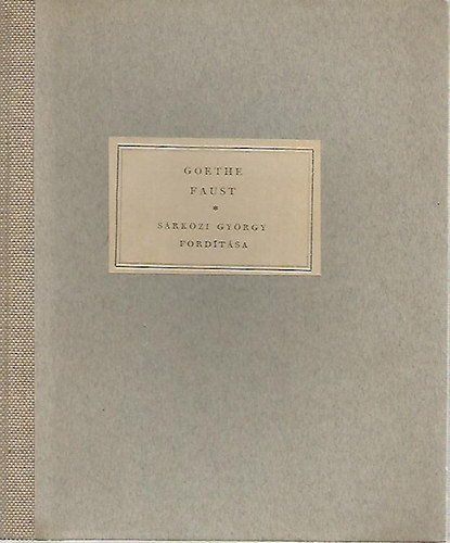 Johann Wolfgang von Goethe - Faust I.