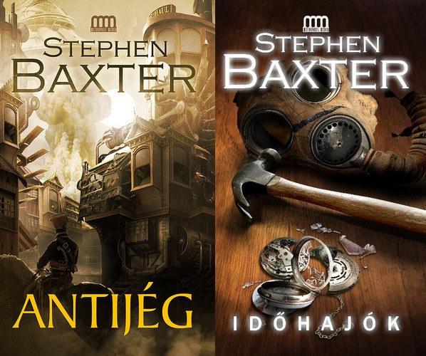 Stephen Baxter - 2 db Stephen Baxter sci-fi regény: Antijég + Időhajók
