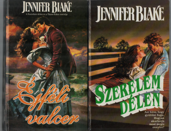 Jennifer Blake - 2 db Jenifer Blake egytt: Szerelem dlen, jfli valcer.