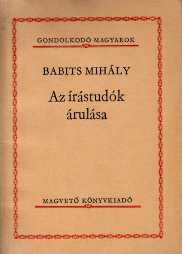 Babits Mihly - Az rstudk rulsa (Babits Mihly)